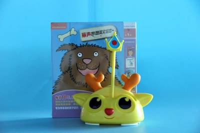 最in早教产品大眼鹿伴读宝,把虚拟外教请回家!