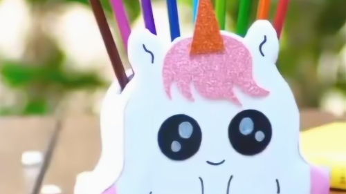 给宝贝自制一个可爱的小笔筒,幼儿园的小朋友都羡慕