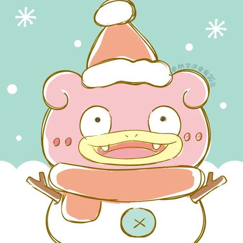 圣诞宝可梦可爱头像，萌化你的节日季